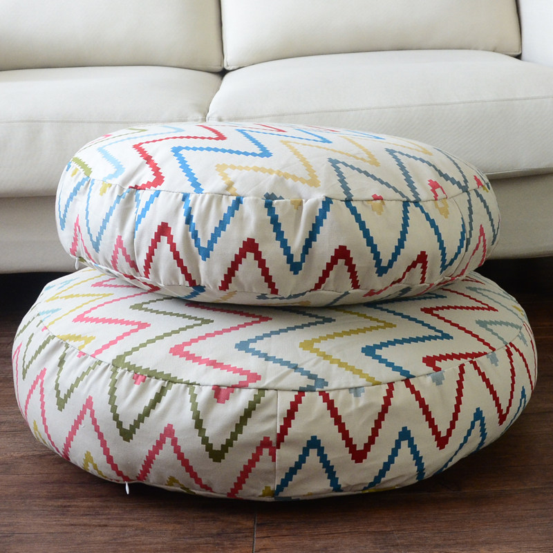 坐大久坐懒人地上地板圆形蒲团拆洗加厚布艺蒲团