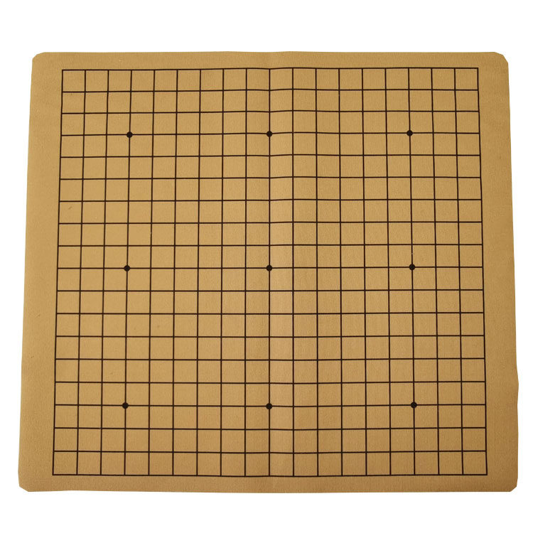 围棋棋盘中国象棋两用pu皮革19路五子棋双面便携围棋