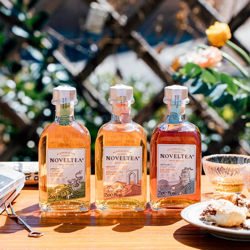 冷萃茶酒noveltea英国进口诺味乌龙茶威士忌伯爵红茶威士忌