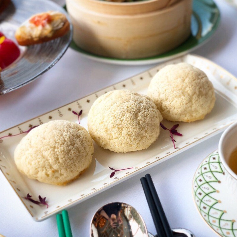 港式法式叉烧焗餐包广东早茶点心半成品烤箱烘培包点