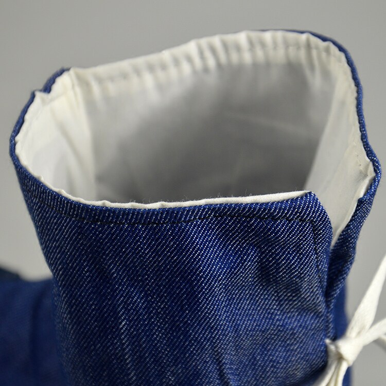 特价牛仔布袜子雨鞋雨靴专用中筒井下煤矿矿工腿部防护用品