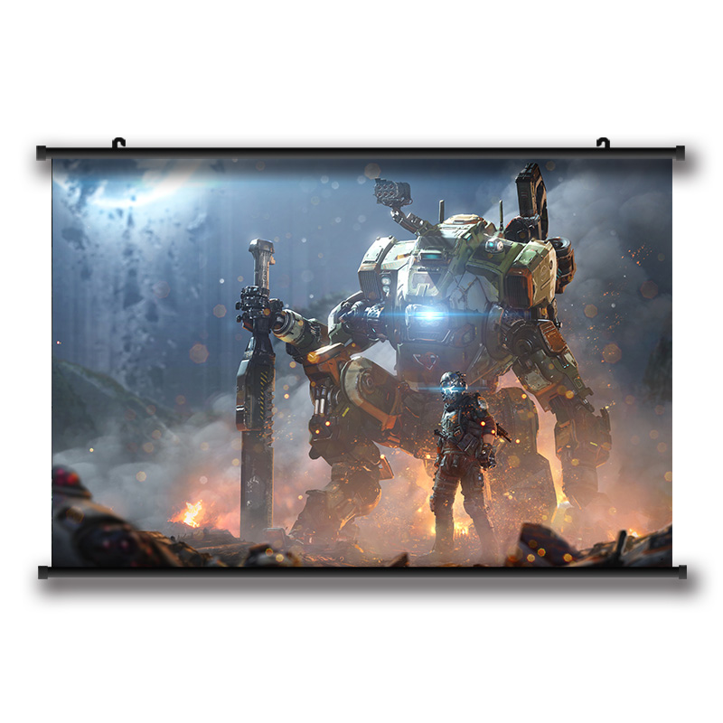 902游戏周边海报 泰坦陨落海报挂画 泰坦2海报装饰画报墙纸壁画芯