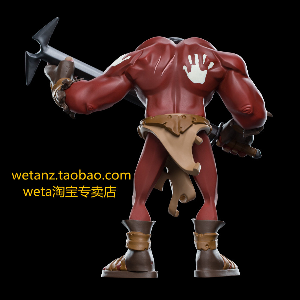 weta指环王miniepicsurukhai强兽人狂战战士2017sdcc手办潮玩盲盒