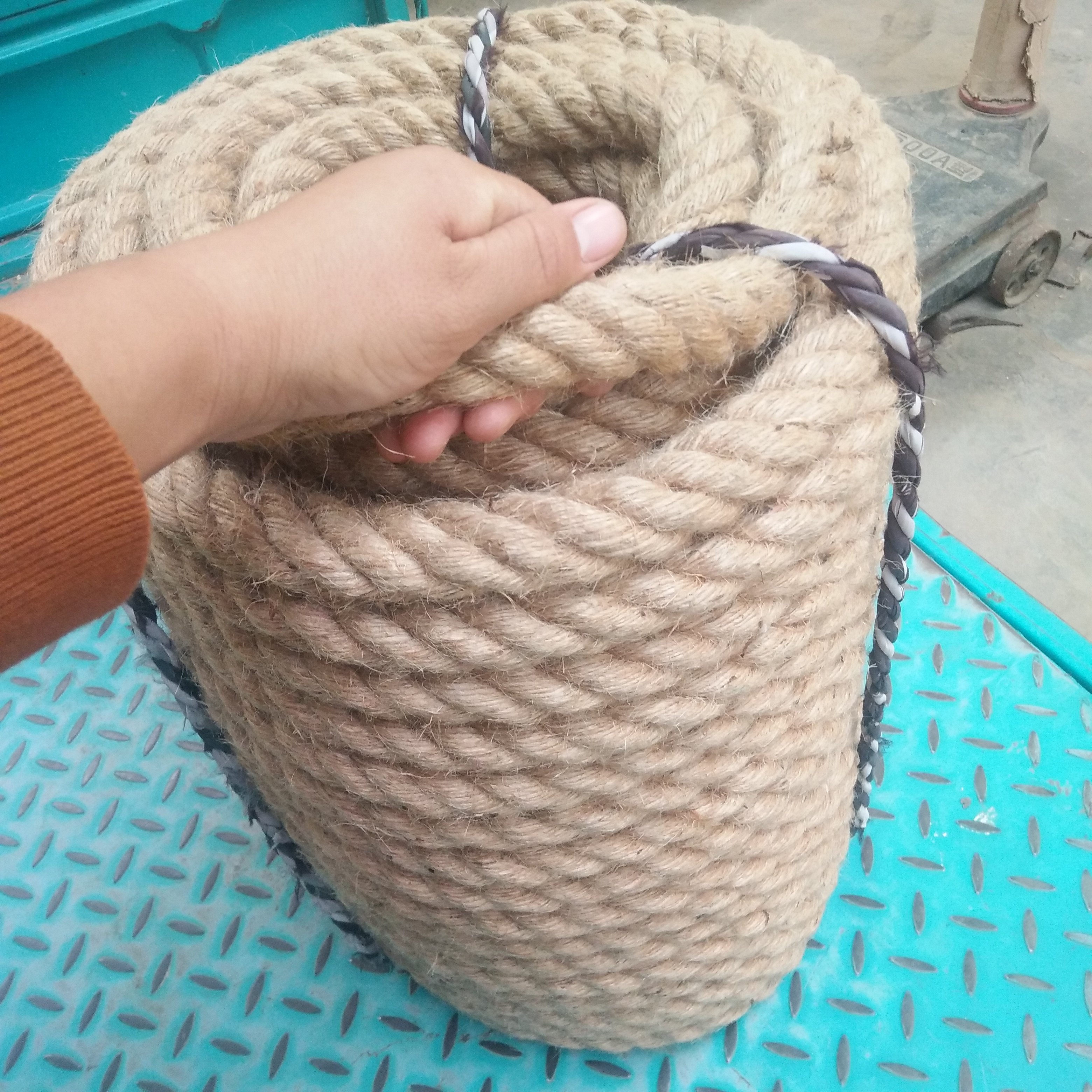 粗麻绳绳子细麻绳耐磨捆绑绳麻绳装饰品手工编织麻绳照片墙拔河绳