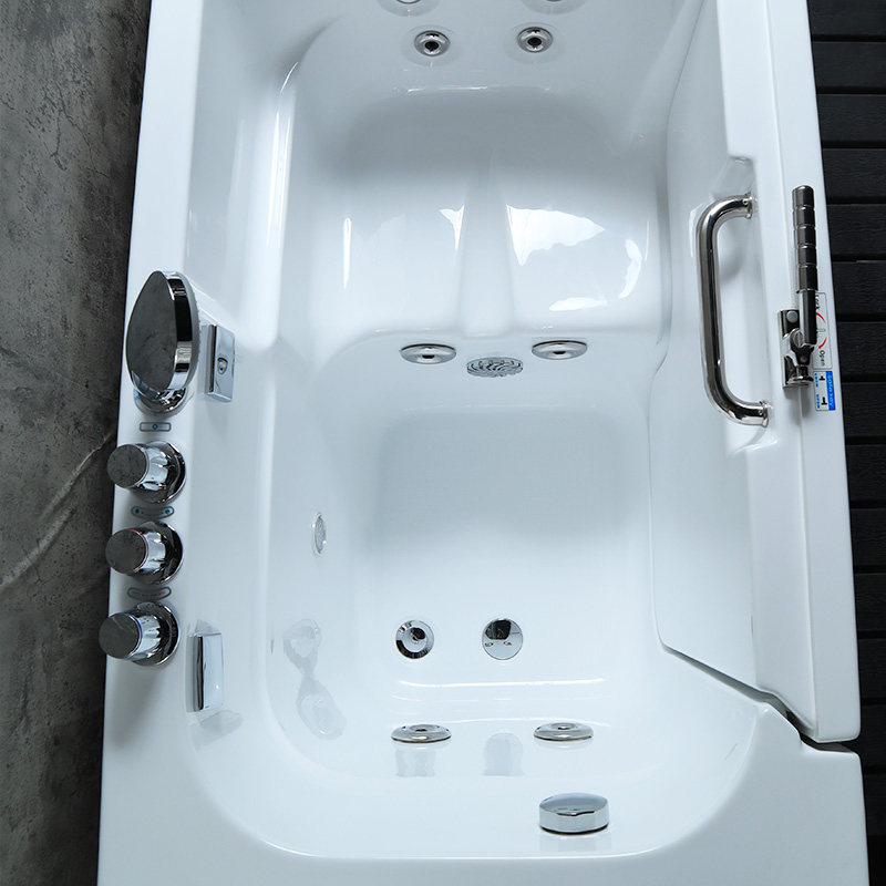 尚雷仕老人浴缸无障碍开门坐式泡澡步入式小户型按摩浴缸