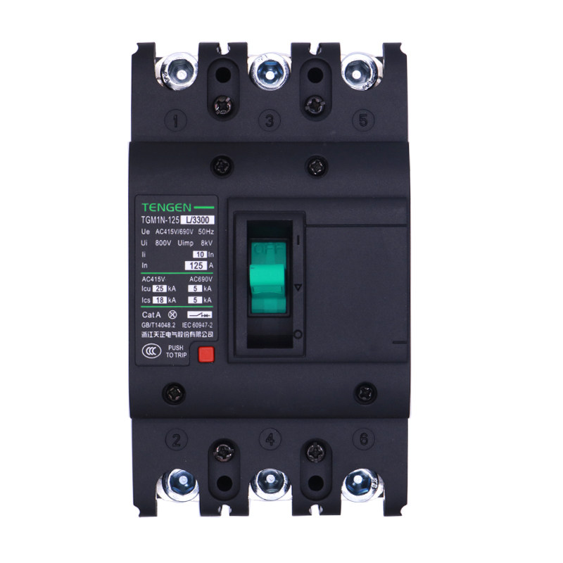 tengen天正tgm1n三相塑壳断路器63a 100a 160a200a250a空气开关
