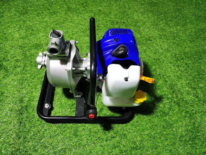 小型手提式汽油机水泵冲程自吸抽水机农田灌溉15寸农用花园水泵