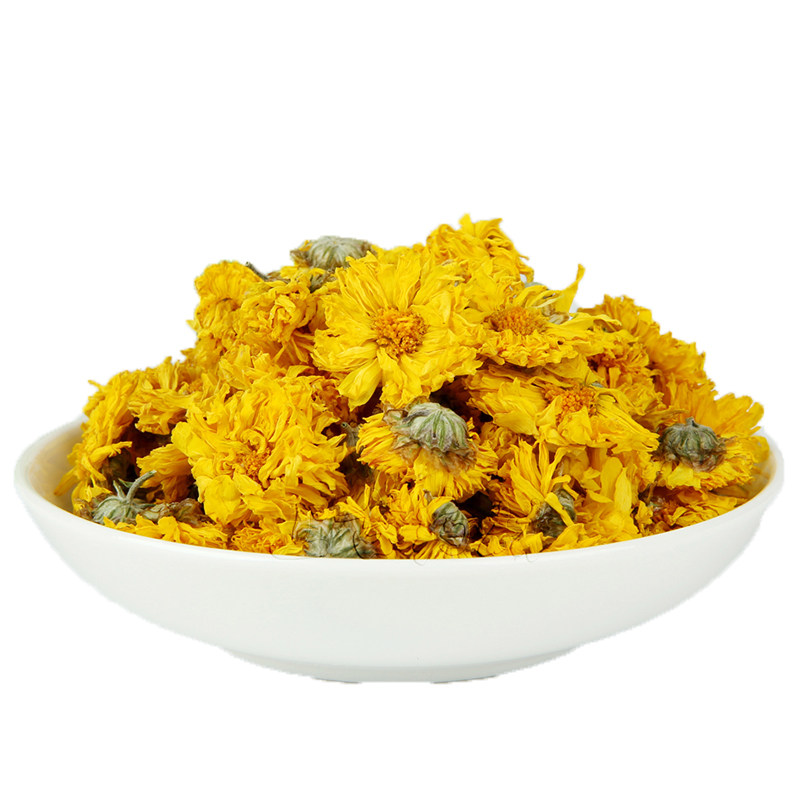 黄菊花茶特级黄山贡菊散装500g清热黄贡菊杭白菊养生茶