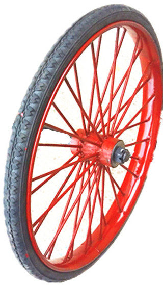 手推车轮子斗车实心建筑环卫翻斗劳动车轮工地手拉车轱辘板车配件