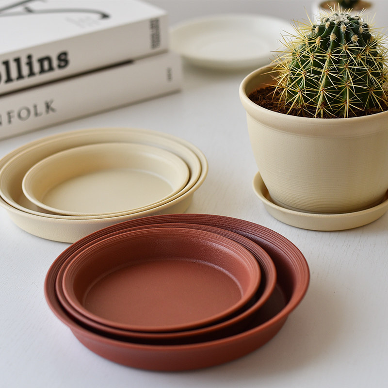 花盆托盘接水加厚塑料树脂圆形垫底托花盘底盘花托