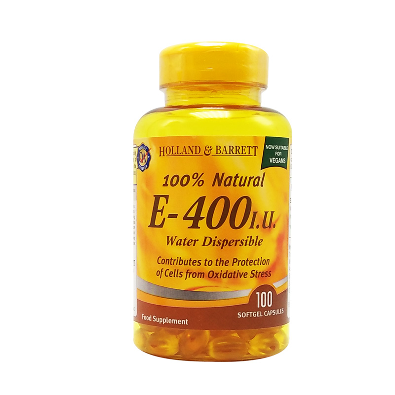 hollandbarrett,hollandsherry 英国hollandbarrett荷柏瑞hb维生素e胶囊大豆油软胶囊