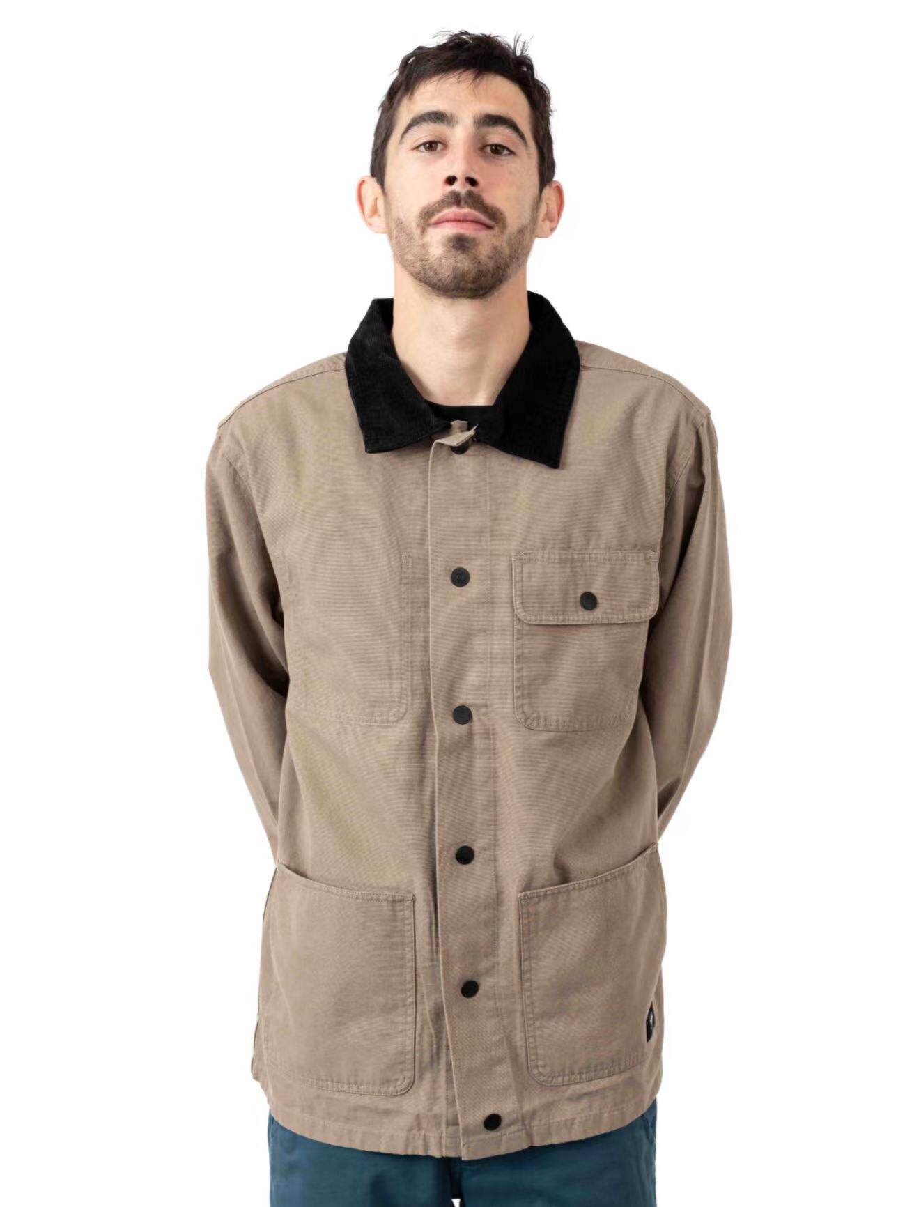 vansdrillchorecoatjacket万斯范斯工装帆布夹克男女棉布外套
