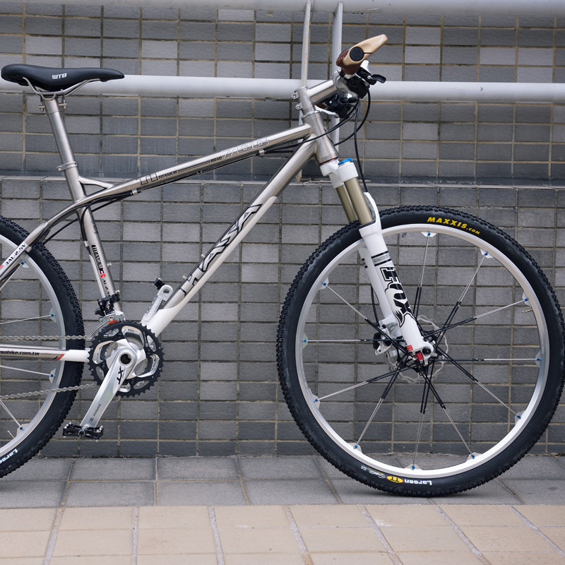 哈撒hasaroad700钛合金山地自行车27.529寸男女通用自行车车架