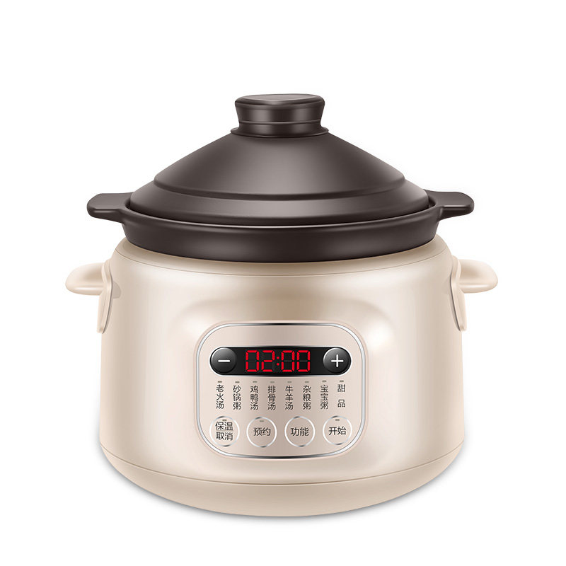 炖锅苏泊尔家用陶瓷煲汤粥锅全自动煮粥神器砂锅电炖锅
