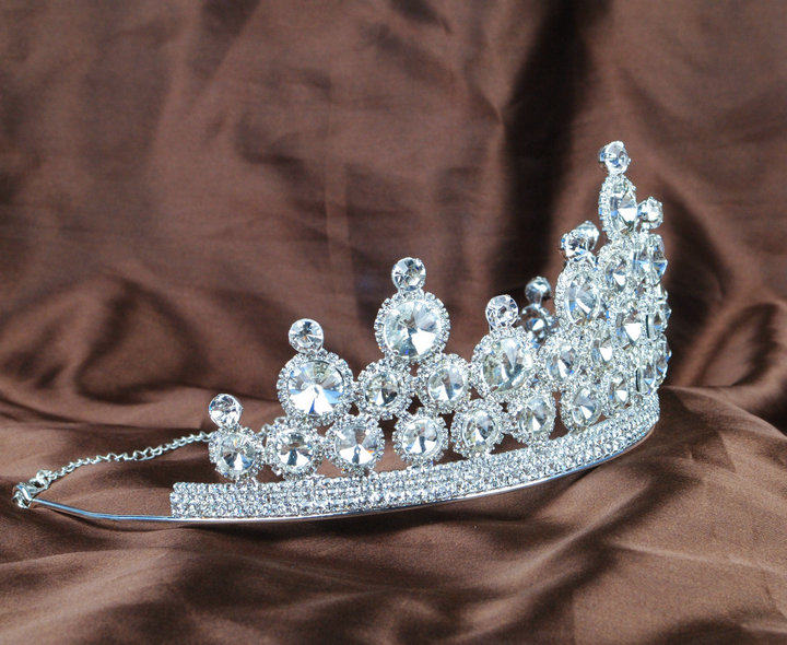 女王皇冠饰品水钻选美新娘皇冠王王冠冠头颁奖发饰