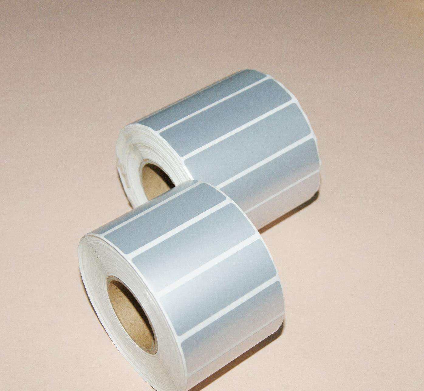 热销银龙标银龙贴纸打印不破防水亚银条码不干胶标签打印纸