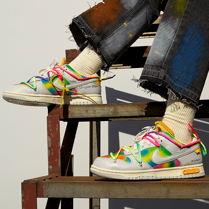 ownikedunklowthe灰白no29万花筒解构鞋带运动休闲鞋