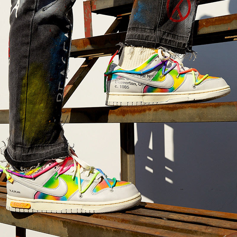 ownikedunklowthe灰白no29万花筒解构鞋带运动休闲鞋