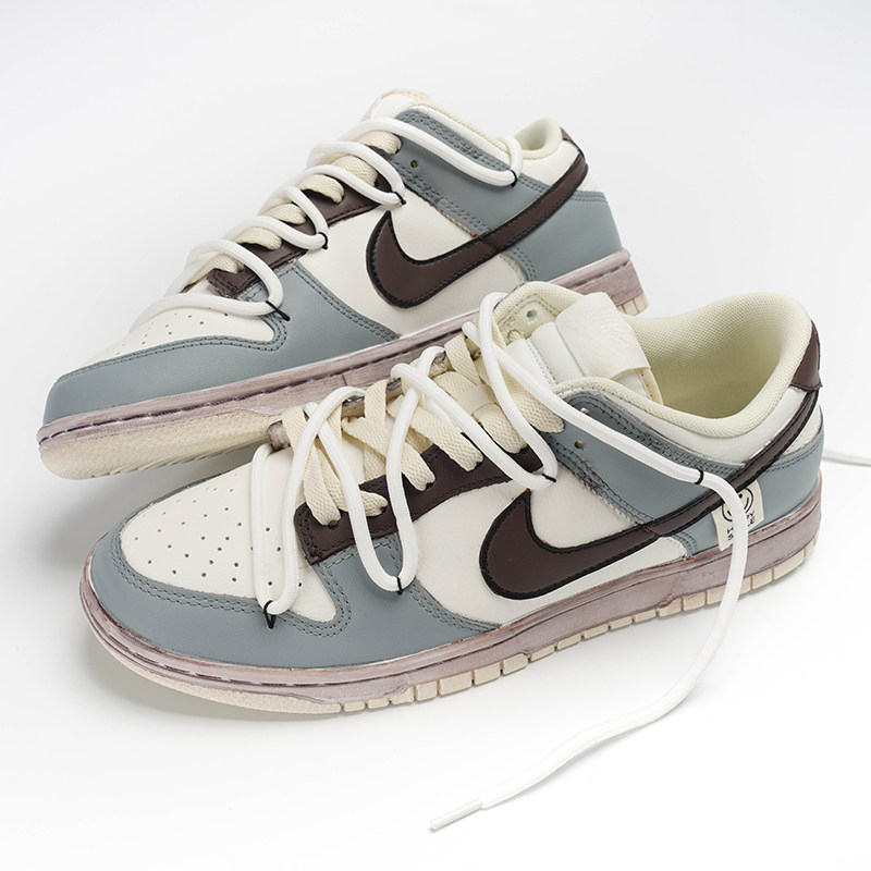 nikedunklow笑脸标签解构复古做旧低帮板鞋板鞋