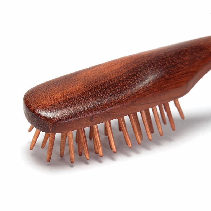 英国kent肯特梳子随身便携美发梳 气垫按摩梳木梳woody hog