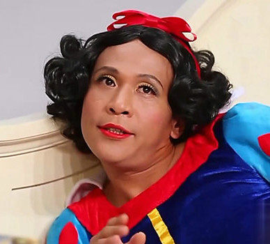 宋小宝黑色短卷cosplay假发白雪公主动画片道具小品小宝整顶假发