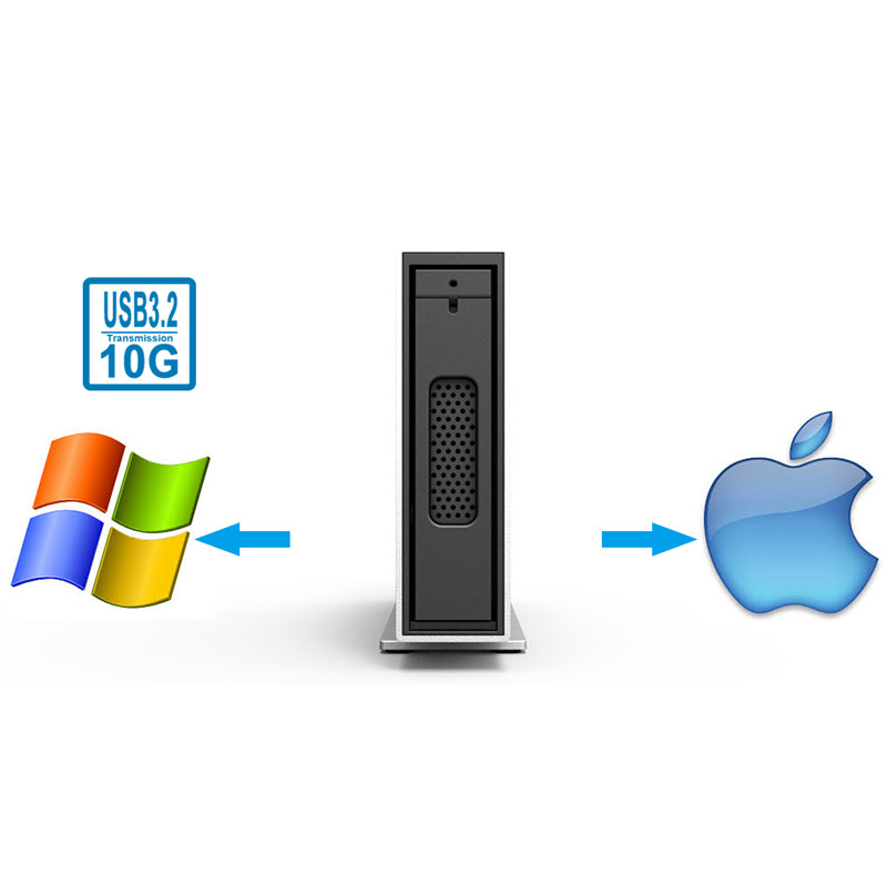 stardom i310-b31a usb3.2 gen2 10gbps type c硬盘盒 支持雷电3