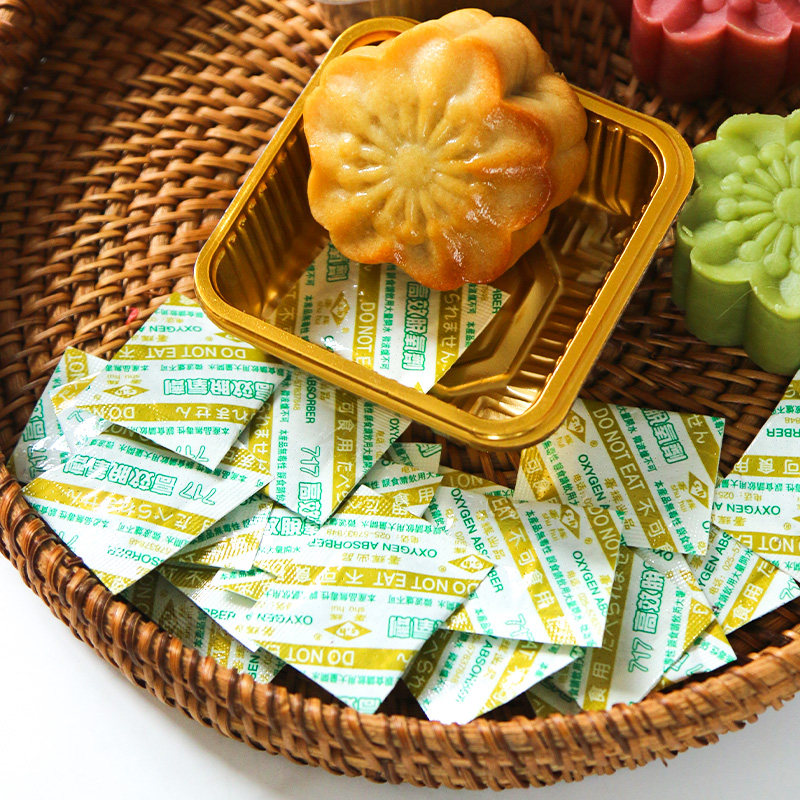 月饼脱氧剂30型食品茶叶饼干坚果吸氧干燥剂防潮防湿霉小包300包