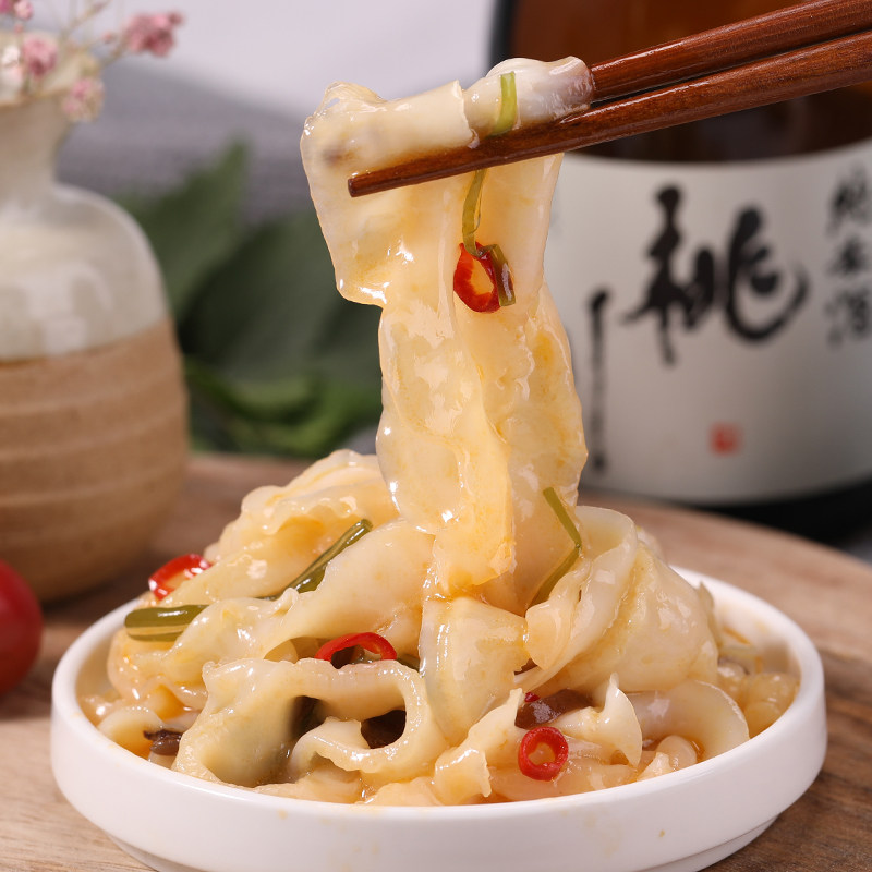 扇贝大连麻辣裙边调味即食新鲜现剥冷冻海鲜贝类制品