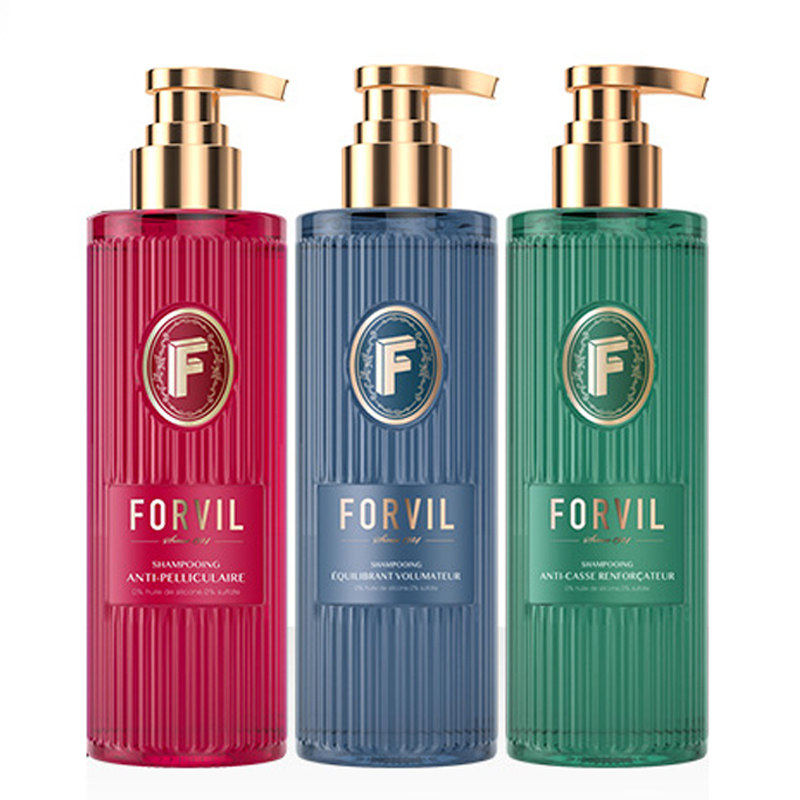 蓬松forvil温莎森林洗发水官方正品鱼子酱控油护发素洗发水