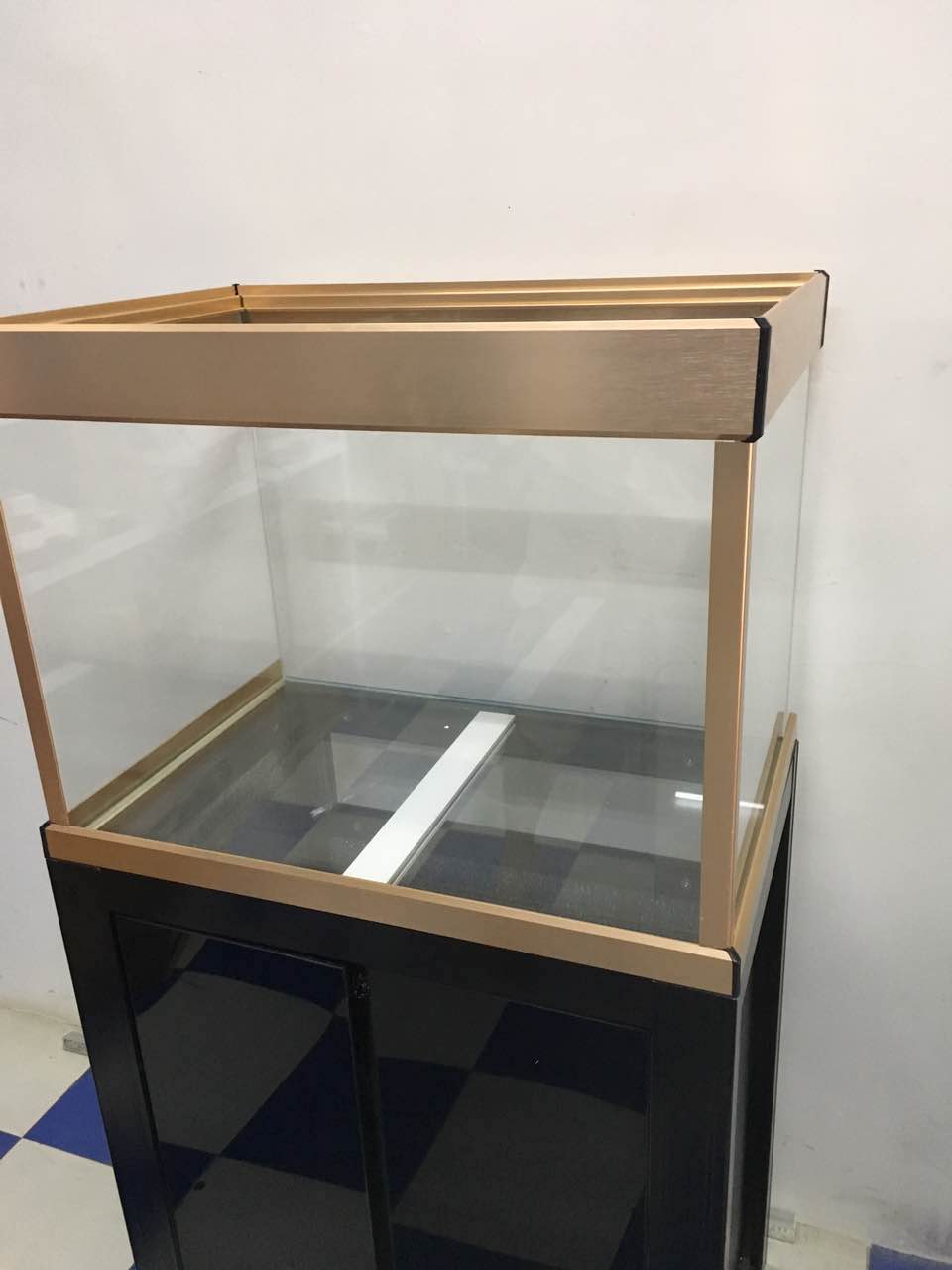 鱼缸包边条l型90度铝合金乌龟玻璃缸包封边条直弯角包角防撞材料