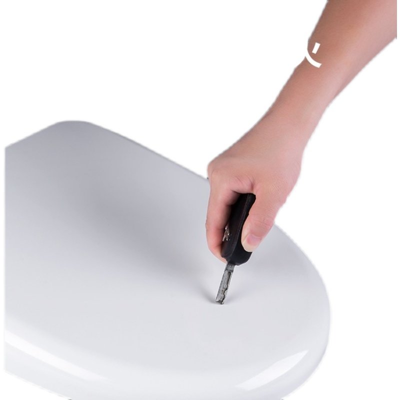 鹰牌加厚盖板坐便器缓冲马桶盖缓降老式通用家用普通坐便盖板