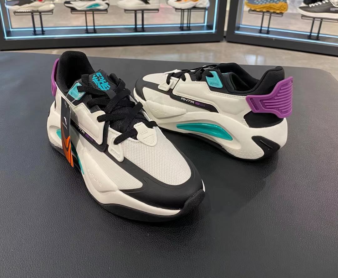 安踏超体运动鞋男子2021夏季新款网面透气舒适跑步鞋