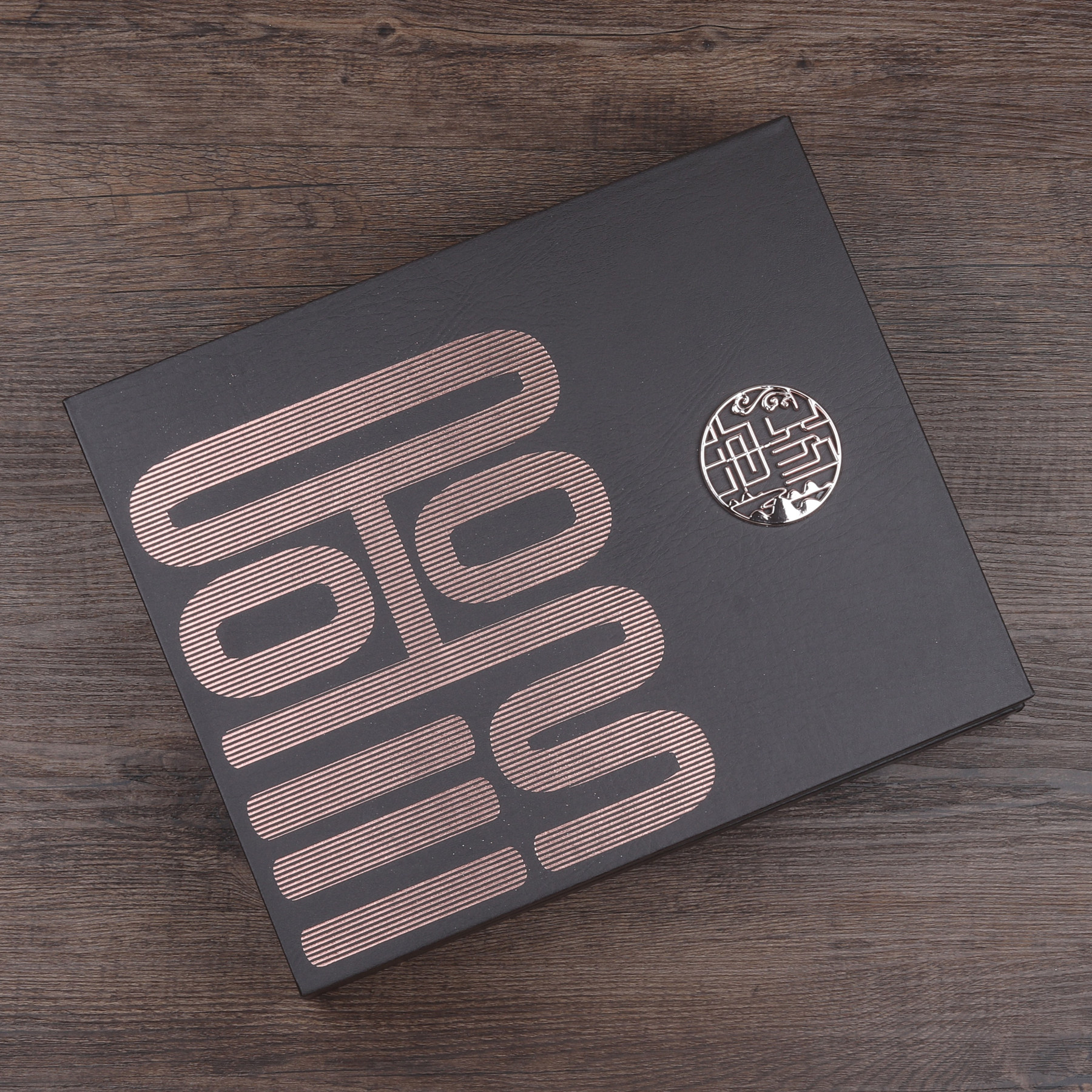 海参新款皮质礼盒木盒包装盒烫金手提礼品高档礼品盒