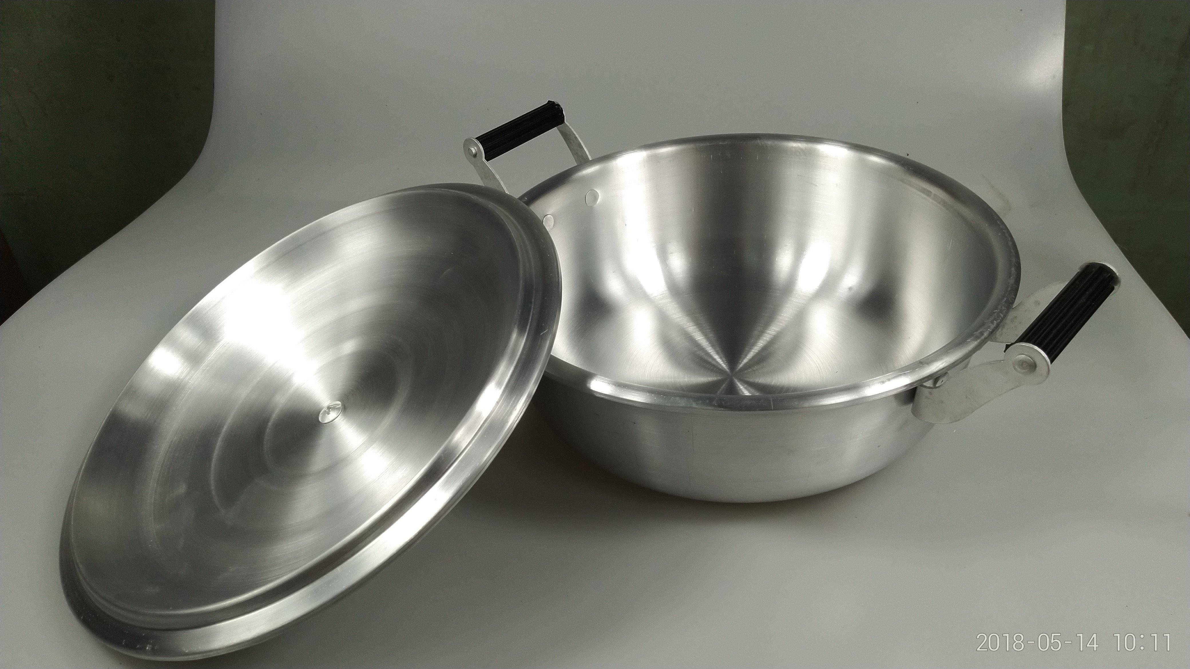 汤锅铝制砂光菊花绿色安全环保老式铝矮煮汤汤锅