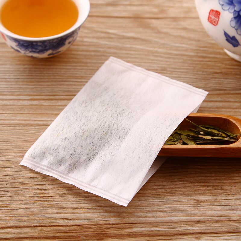 200片1012cm大号玉米纤维反折茶叶中药过滤袋泡茶袋一次性空茶包