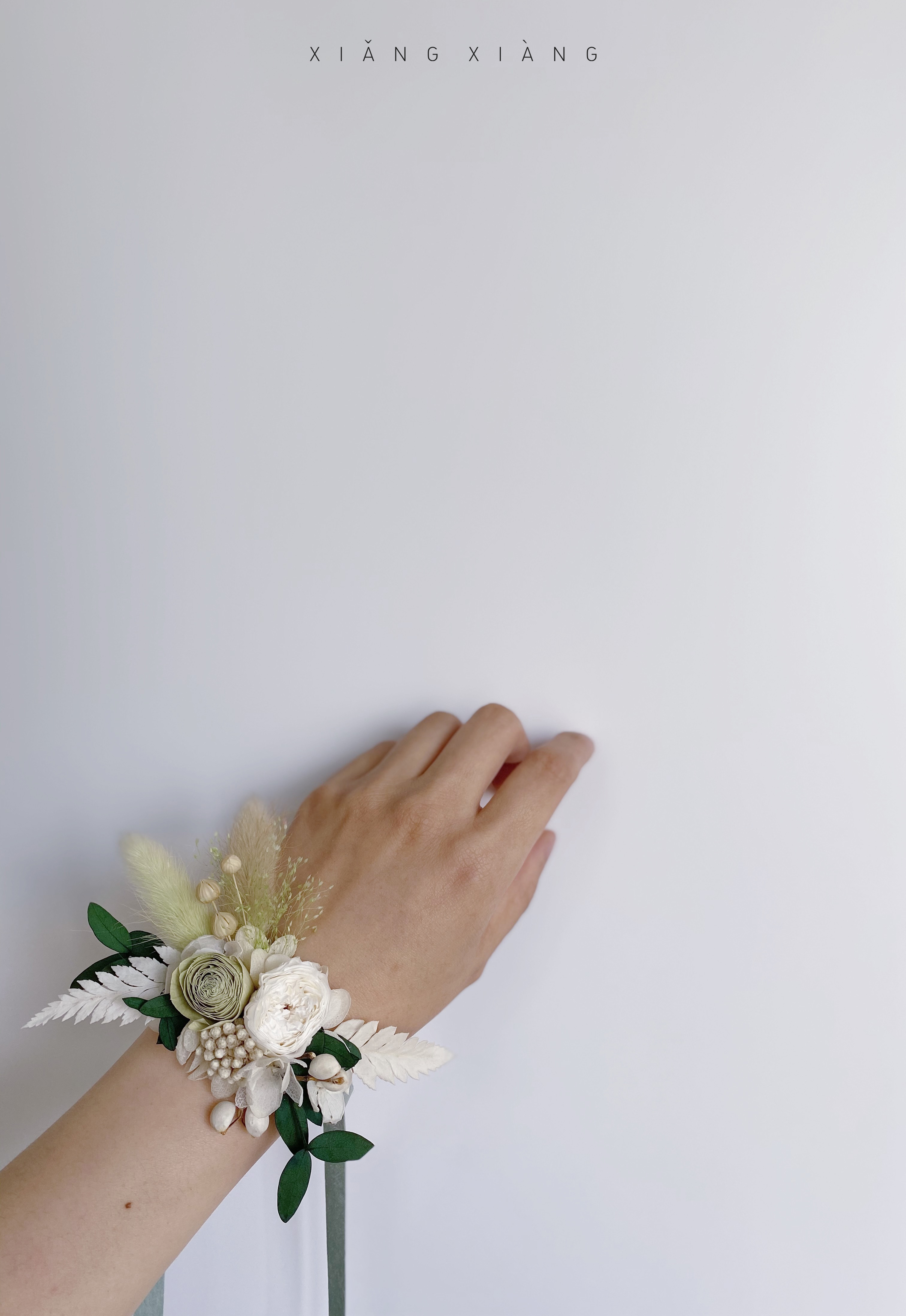 想象studio新娘手腕永生花玫瑰伴娘手花韩式唯美鲜花速递(同城)