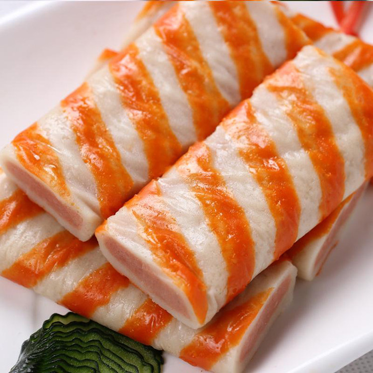 整箱安井仿蟹排夹心蟹排半成品蟹柳火锅关东麻辣烫鱼丸