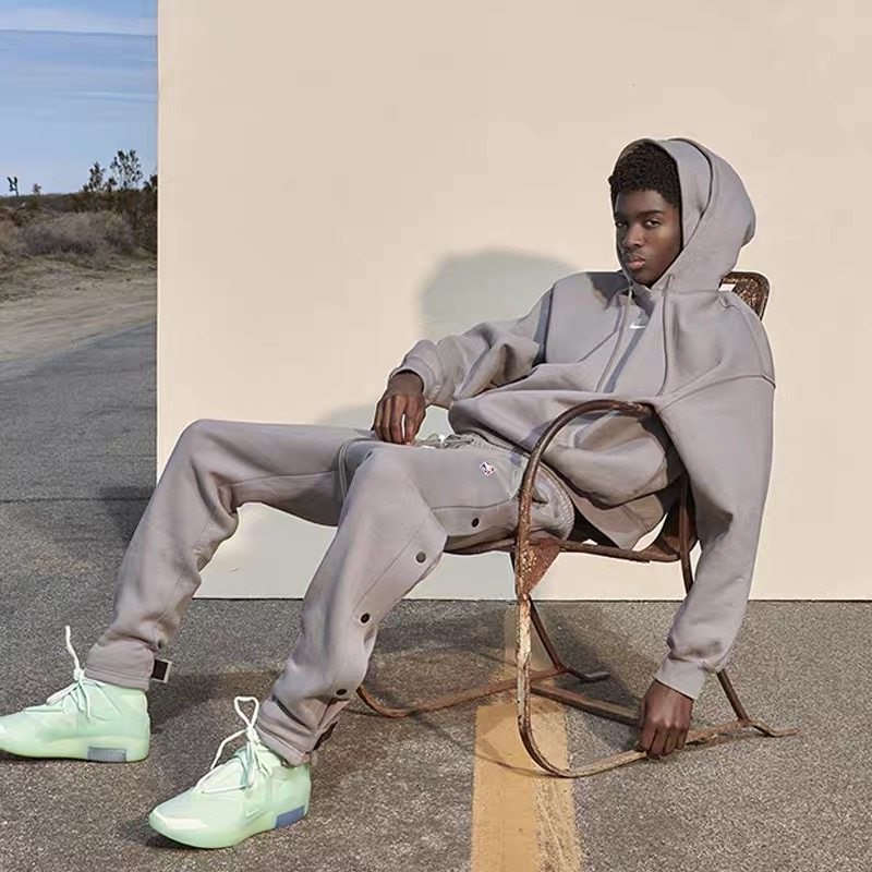 fearofgodfog双帽联名连帽男女情侣高街毛卫衣