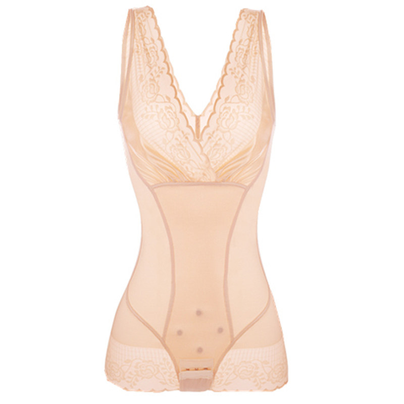 婷美产后塑型提臀无痕美体束腰收腹衣服连体衣塑身连体衣