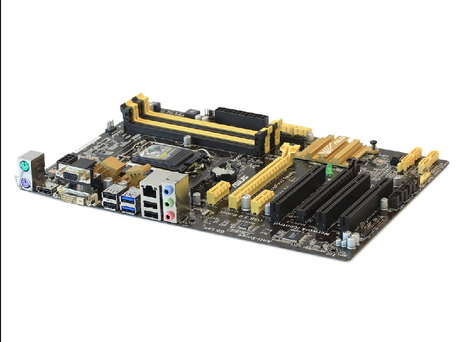 二手台式机asus华硕z87k主板ddr3回收旧主板