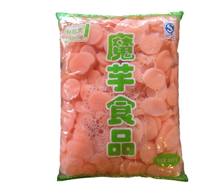 四川自然未魔魔芋火腿2500克鬼肉仿荤肉斋凉拌腌制