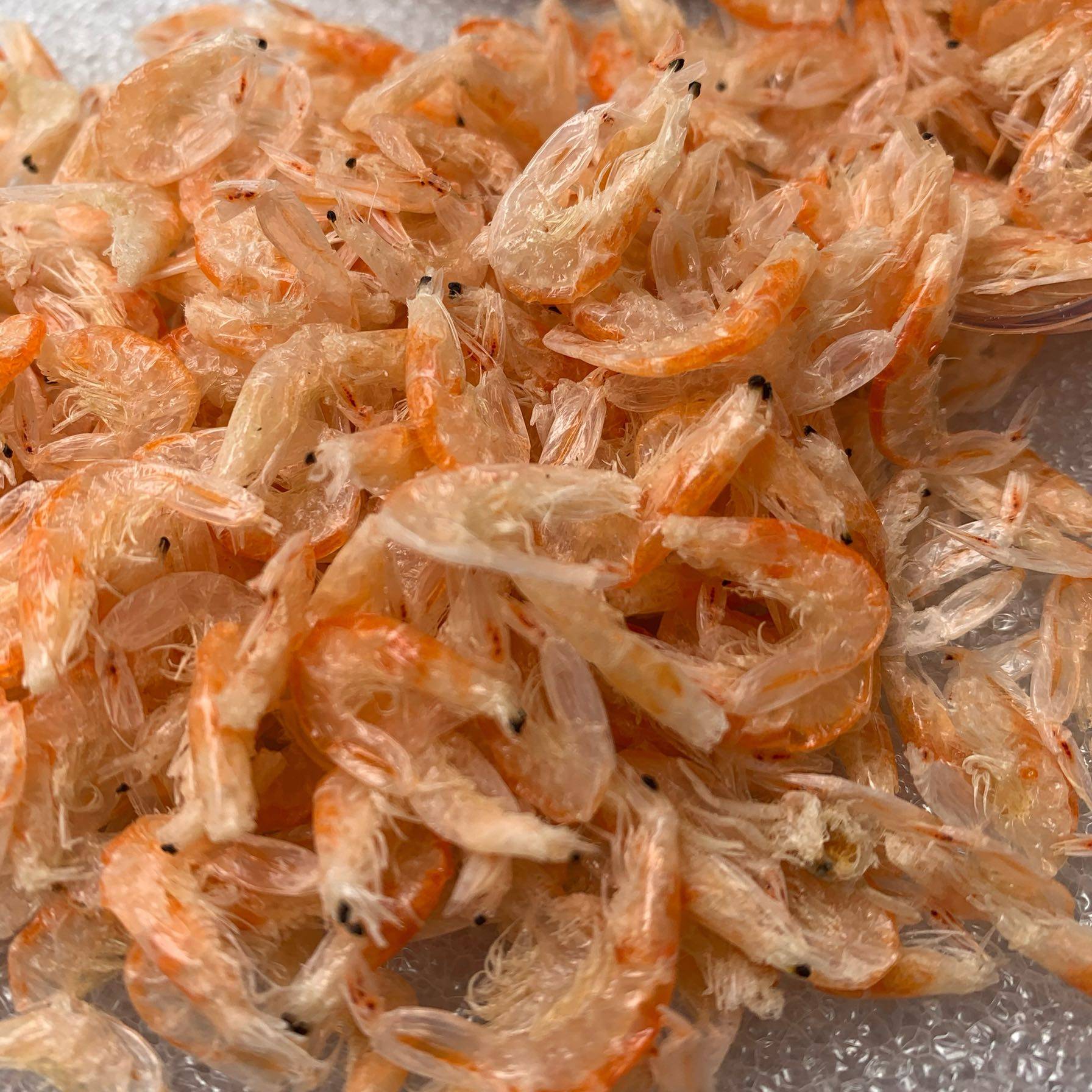 红膏芒种虾皮无盐淡鲜洞头特产稀缺海产品100g虾皮