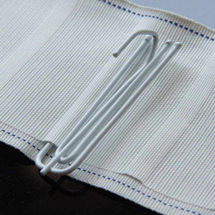 四爪挂钩窗帘烤漆辅料配件电镀白烤漆不锈钢布带挂钩