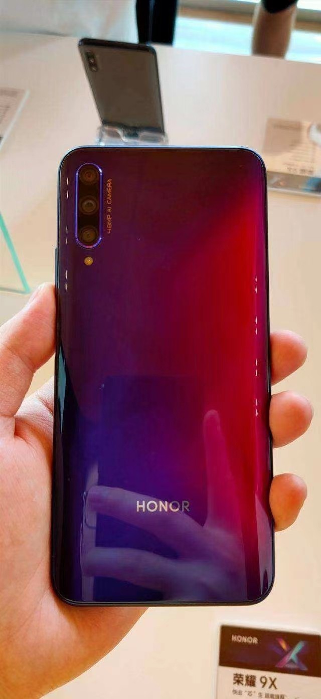 荣耀正品honor9x三摄升降摄像头麒麟学生拍照手机