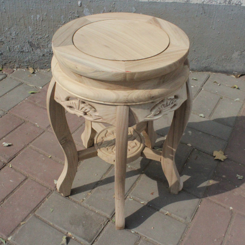 凳琴白茬白中式仿古明清矮凳古筝榆木坯坐凳白矮凳