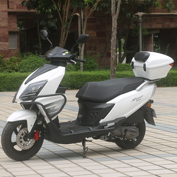 摩托车珠峰上牌国新新款uy125女式燃油踏板车外卖摩托车整车