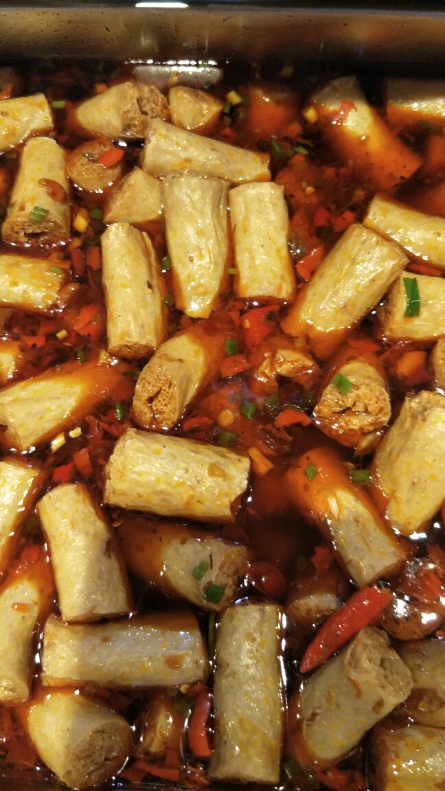 豆肠串豆干串豆串120串人造肉豆豆制品素鸡麻辣烫火锅素肉