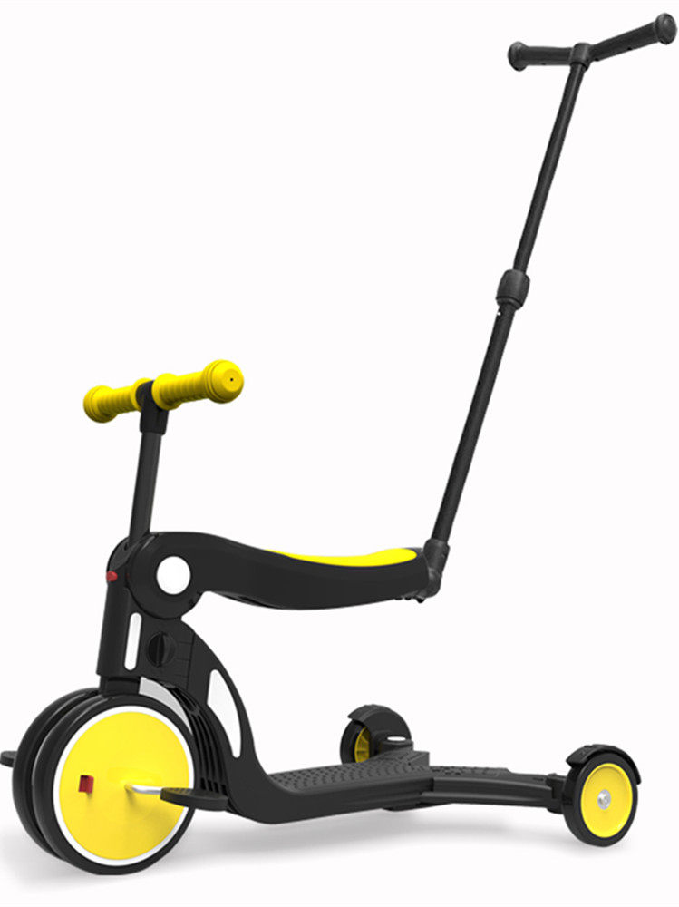 uonibaby滑板车儿童五合合一平衡车小孩三轮脚踏车遛娃滑板车