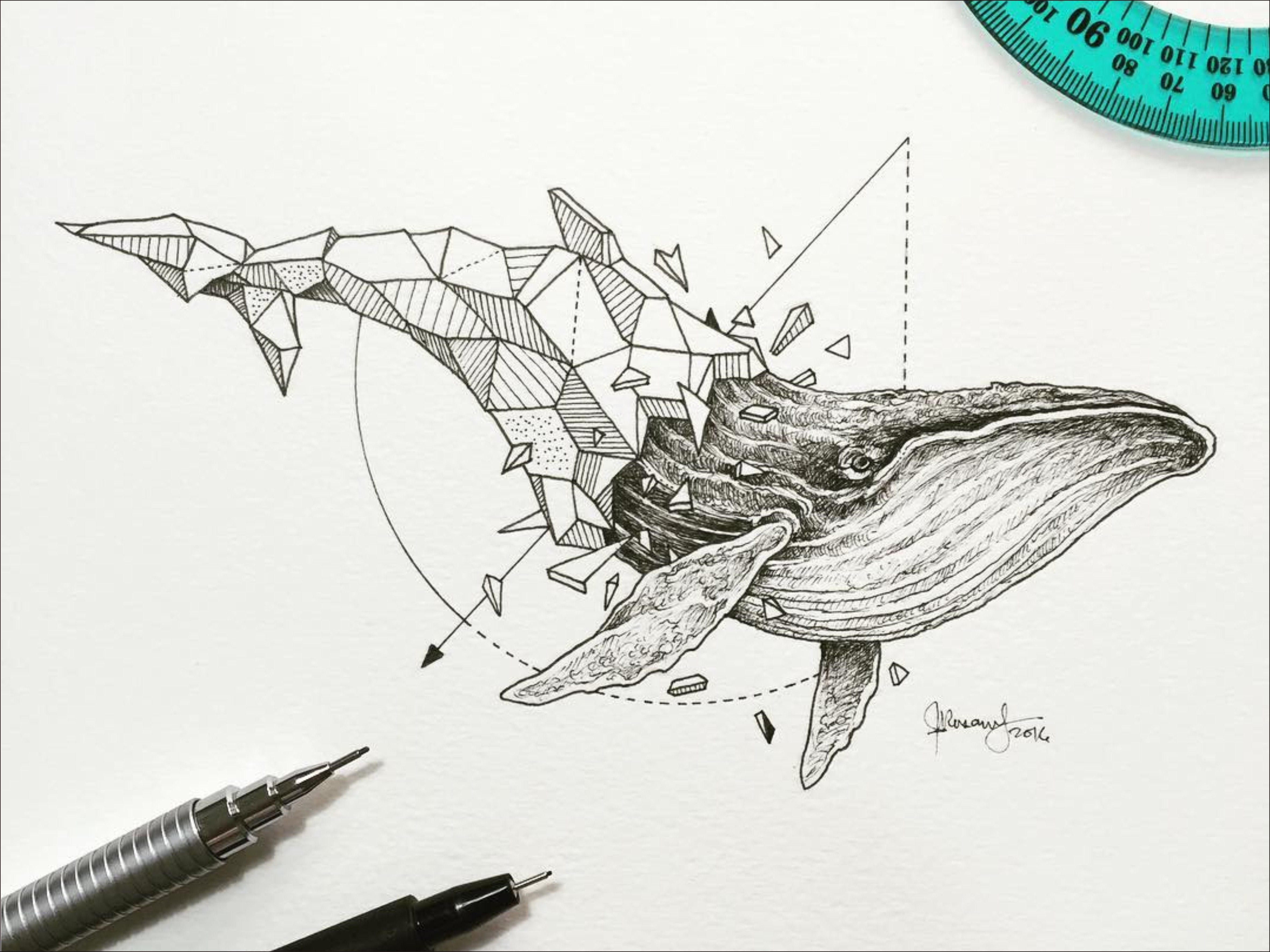 现代简约冲破禁锢动物鲸鱼客厅房间卧室挂画壁画现代装饰画