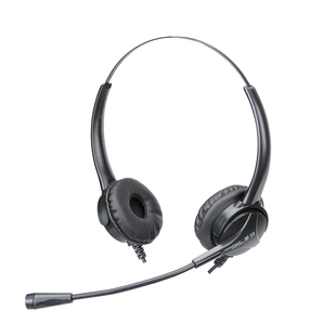 杭普H520NCD 话务员专用耳机头戴式客服耳麦 USB接口耳机防噪降噪